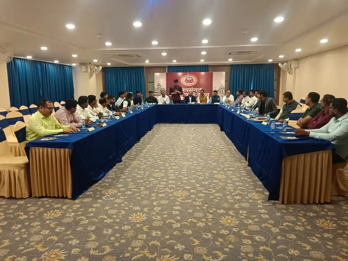 विश्वमंगल मराठी फाउंडेशन आयोजित विश्वमंगल बिझनेस फोरम – पंढरपूरची साप्ताहिक बैठक उत्साहपूर्ण वातावरणात यशस्वीरित्या पार पडली